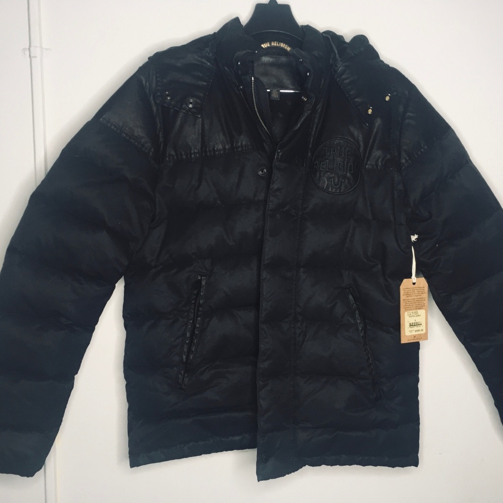 True Religion Puffer bubble coat NWT